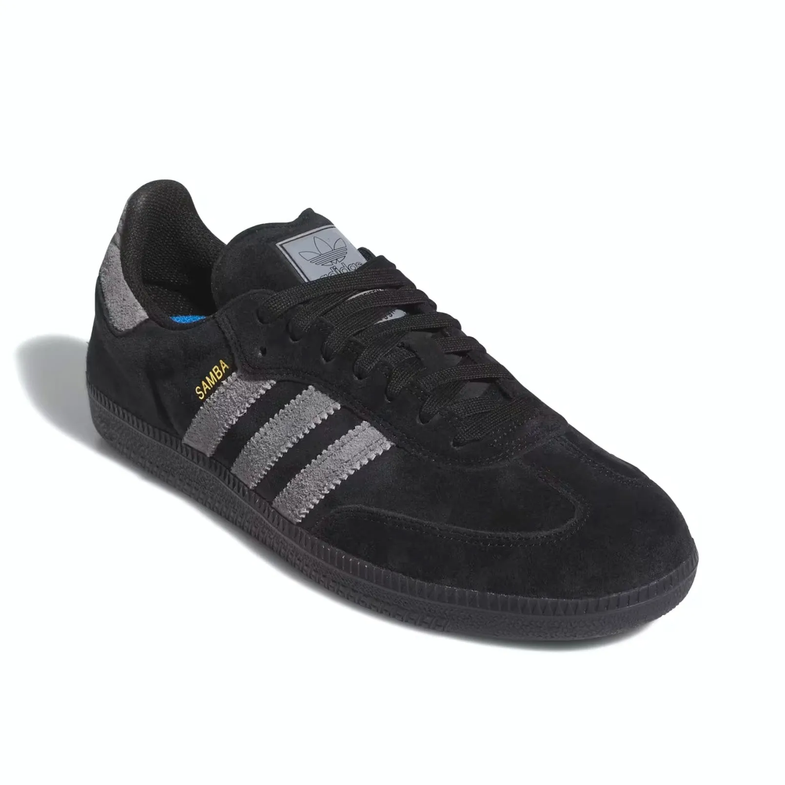Adidas Samba ADV Skateboard Shoe - Core Black/Grey